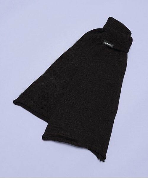 by LOVEiT / バイ ラビット レッグウォーマー | ニットレッグカバー（黒）
