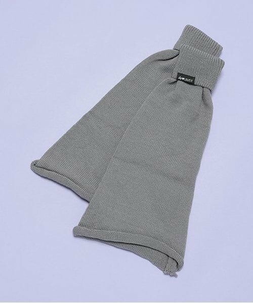 by LOVEiT / バイ ラビット レッグウォーマー | ニットレッグカバー（グレー）