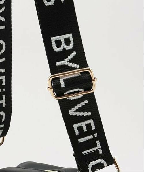 by LOVEiT / バイ ラビット ショルダーバッグ | ロゴベルトバッグ | 詳細2