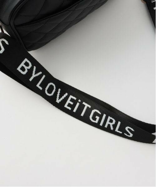 by LOVEiT / バイ ラビット ショルダーバッグ | ロゴベルトバッグ | 詳細8