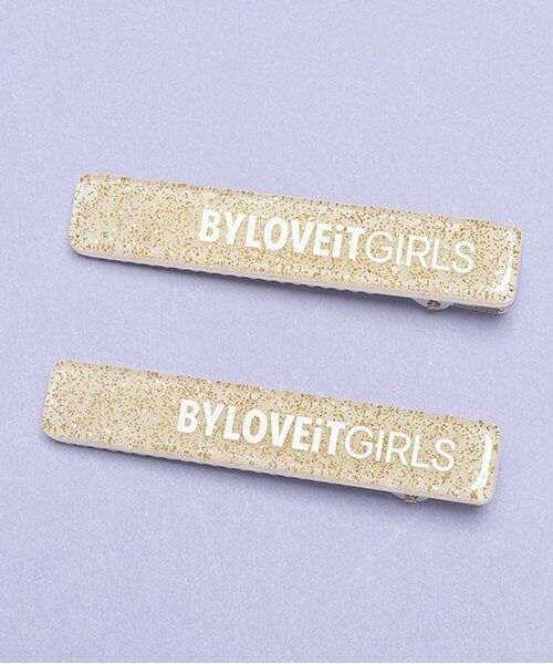 by LOVEiT / バイ ラビット ヘアピン | アクリルクリップ（ゴールド）