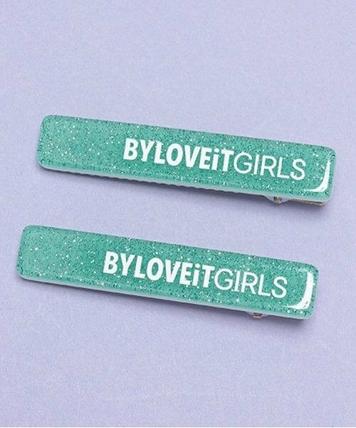 by LOVEiT / バイ ラビット ヘアピン | アクリルクリップ（グリーン）