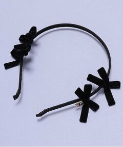 by LOVEiT / バイ ラビット カチューシャ・カチューム・その他 | ベルベットリボンカチューシャ