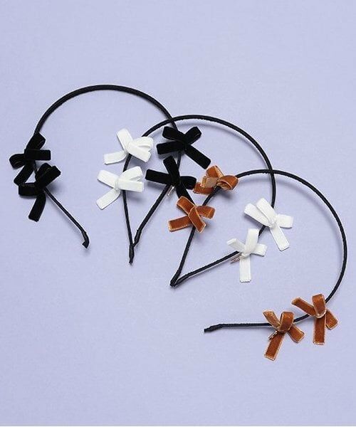 by LOVEiT / バイ ラビット カチューシャ・カチューム・その他 | ベルベットリボンカチューシャ | 詳細4