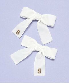 by LOVEiT / バイ ラビット ヘアピン | ベルベットリボンクリップ