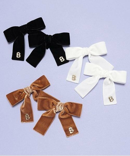 by LOVEiT / バイ ラビット ヘアピン | ベルベットリボンクリップ | 詳細6