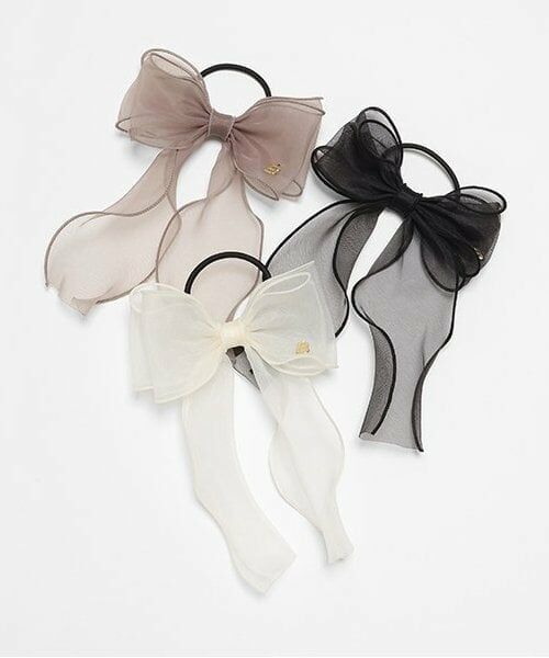 by LOVEiT / バイ ラビット ヘアゴム・シュシュ | シフォンリボンポニー | 詳細3