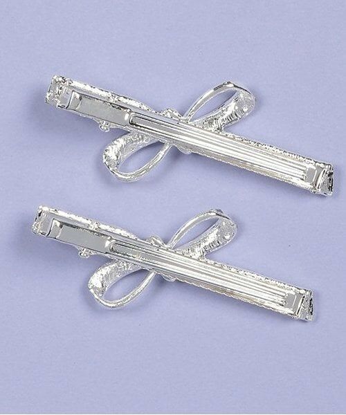 by LOVEiT / バイ ラビット ヘアピン | リボンビジュークリップ | 詳細1