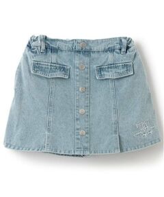 by LOVEiT / バイ ラビット ミニ・ひざ丈スカート | フロント釦スカパン