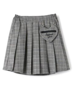 by LOVEiT / バイ ラビット ミニ・ひざ丈スカート | ハートポシェットスカート（インパンつき）
