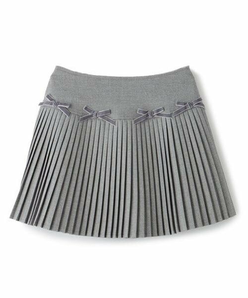 by LOVEiT / バイ ラビット ミニ・ひざ丈スカート | リボンティアードプリーツスカート（インパンつき） | 詳細11