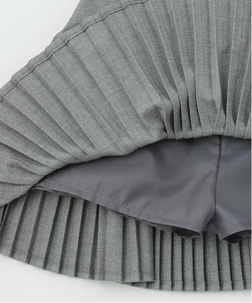 by LOVEiT / バイ ラビット ミニ・ひざ丈スカート | リボンティアードプリーツスカート（インパンつき） | 詳細8