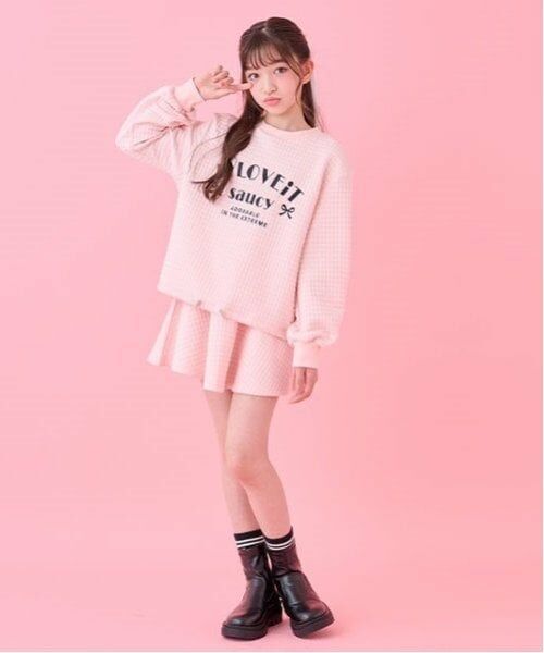 by LOVEiT / バイ ラビット ミニ・ひざ丈スカート | バック切替えスカート（インパンつき） | 詳細15