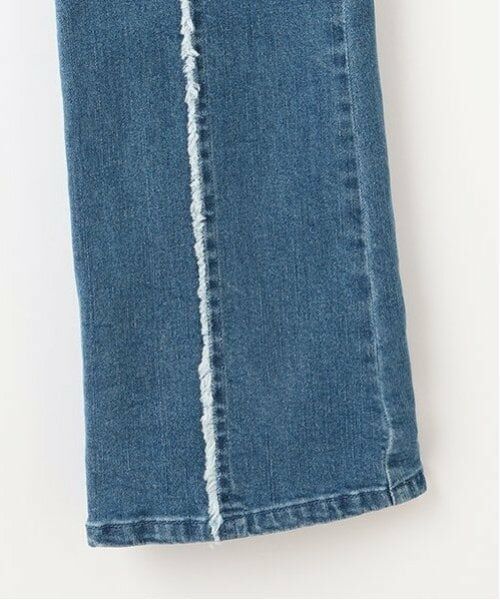 by LOVEiT / バイ ラビット その他パンツ | リボン付きフリンジデニムパンツ | 詳細7