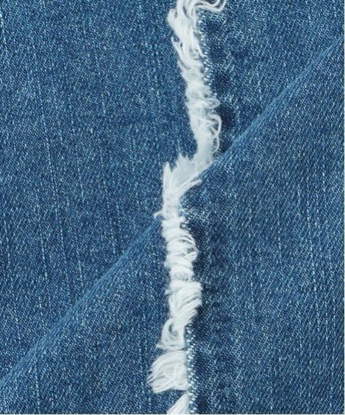 by LOVEiT / バイ ラビット その他パンツ | リボン付きフリンジデニムパンツ | 詳細9