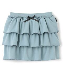 by LOVEiT / バイ ラビット ミニ・ひざ丈スカート | 3段フレアスカート