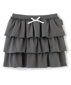 by LOVEiT / バイ ラビット ミニ・ひざ丈スカート | 3段フレアスカート