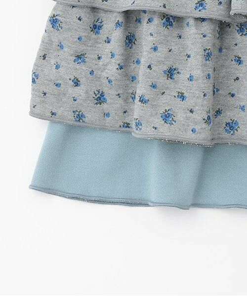 by LOVEiT / バイ ラビット ミニ・ひざ丈スカート | 3段フレアスカート | 詳細4