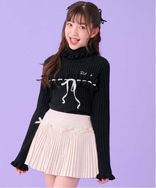 by LOVEiT / バイ ラビット ニット・セーター | フリルリボンニット | 詳細1