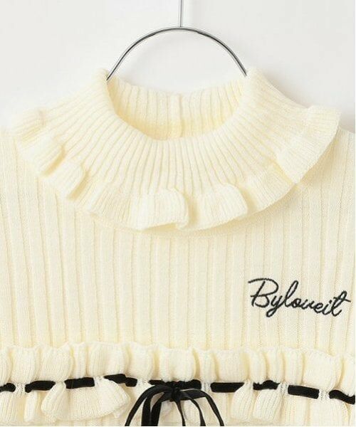 by LOVEiT / バイ ラビット ニット・セーター | フリルリボンニット | 詳細3