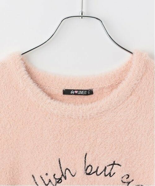 by LOVEiT / バイ ラビット ニット・セーター | 袖リボンシャギーニット | 詳細2