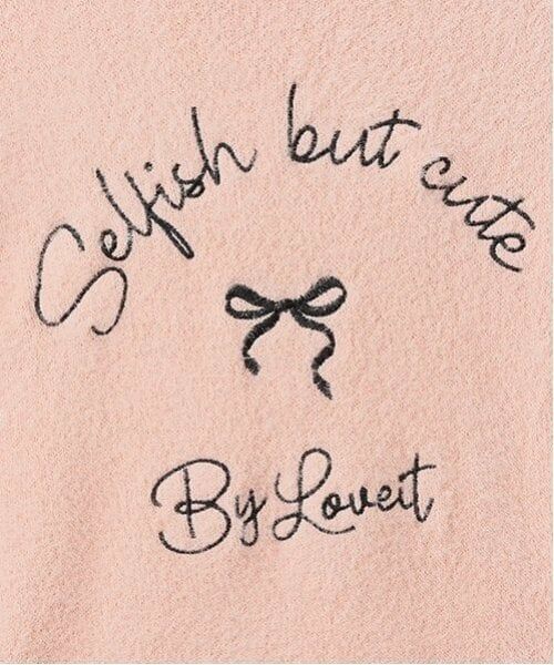 by LOVEiT / バイ ラビット ニット・セーター | 袖リボンシャギーニット | 詳細3