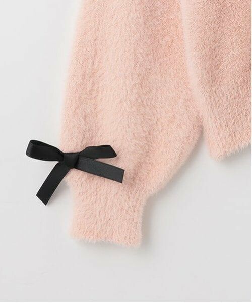 by LOVEiT / バイ ラビット ニット・セーター | 袖リボンシャギーニット | 詳細4