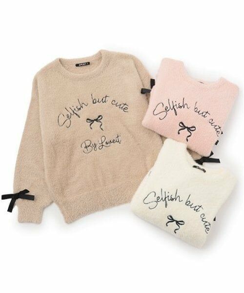 by LOVEiT / バイ ラビット ニット・セーター | 袖リボンシャギーニット | 詳細6