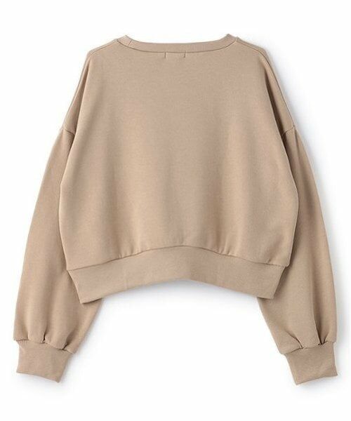by LOVEiT / バイ ラビット スウェット | フロントリボン刺しゅうプルオーバー | 詳細2