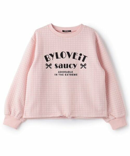 by LOVEiT / バイ ラビット スウェット | 裾ドロストプルオーバー | 詳細12