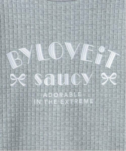 by LOVEiT / バイ ラビット スウェット | 裾ドロストプルオーバー | 詳細5