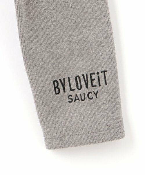 by LOVEiT / バイ ラビット Tシャツ | 大人リボン起毛テレコプルオーバー | 詳細5