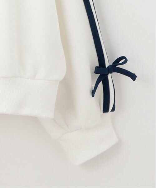 by LOVEiT / バイ ラビット スウェット | 袖テープリボンプルオーバー | 詳細4