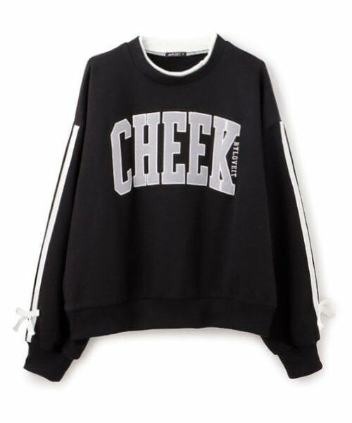 by LOVEiT / バイ ラビット スウェット | 袖テープリボンプルオーバー | 詳細8