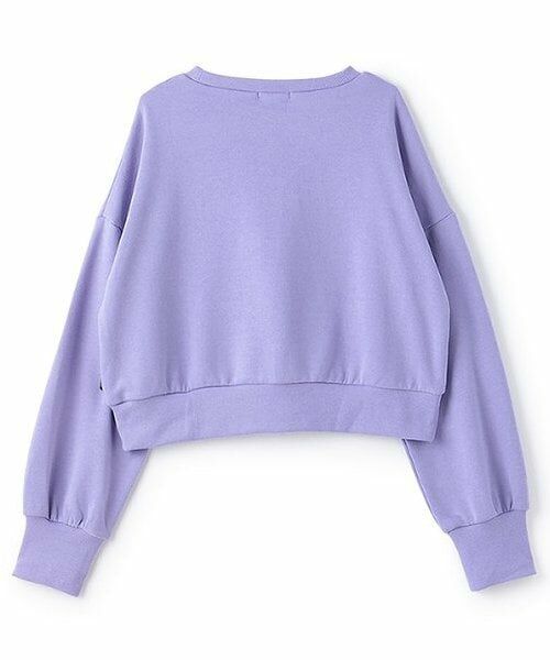 by LOVEiT / バイ ラビット スウェット | エンボスオングリッタープルオーバー | 詳細1