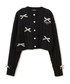 by LOVEiT / バイ ラビット カーディガン・ボレロ | ケーブルリボンつきカーデ