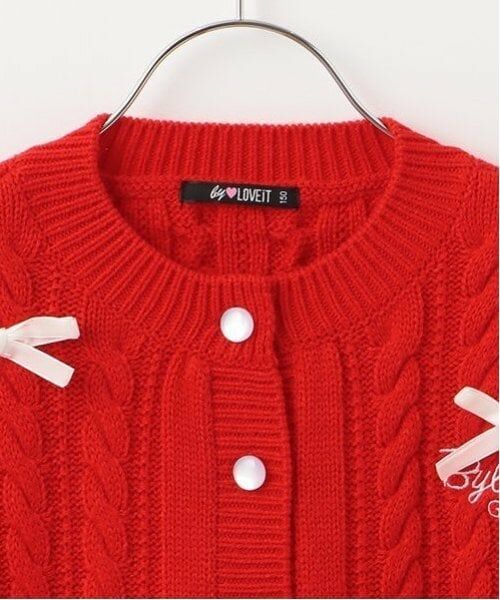 by LOVEiT / バイ ラビット カーディガン・ボレロ | ケーブルリボンつきカーデ | 詳細2