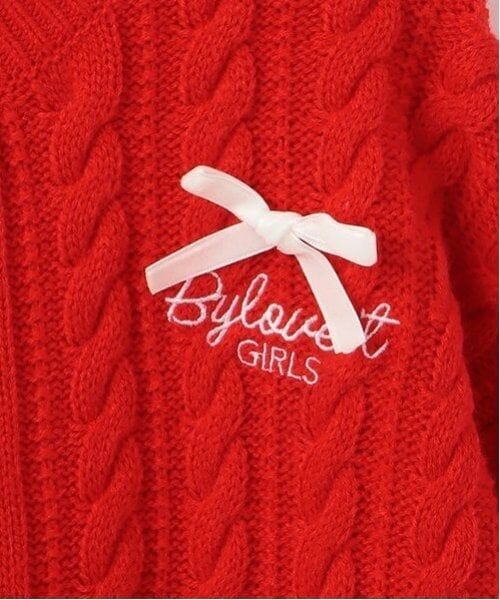 by LOVEiT / バイ ラビット カーディガン・ボレロ | ケーブルリボンつきカーデ | 詳細3