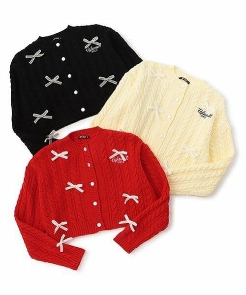 by LOVEiT / バイ ラビット カーディガン・ボレロ | ケーブルリボンつきカーデ | 詳細7