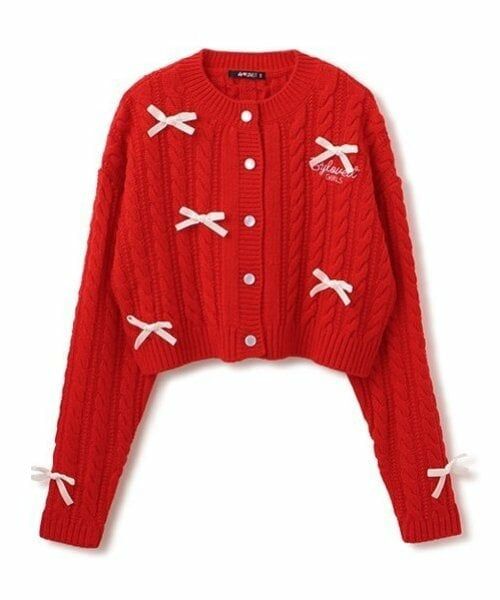 by LOVEiT / バイ ラビット カーディガン・ボレロ | ケーブルリボンつきカーデ | 詳細9