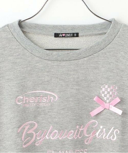 by LOVEiT / バイ ラビット スウェット | チームマークプルオーバー | 詳細2