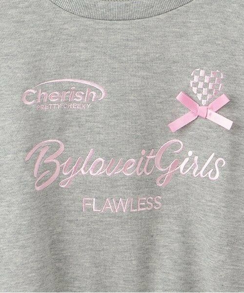 by LOVEiT / バイ ラビット スウェット | チームマークプルオーバー | 詳細3