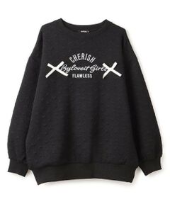 by LOVEiT / バイ ラビット スウェット | ロング丈プルオーバー