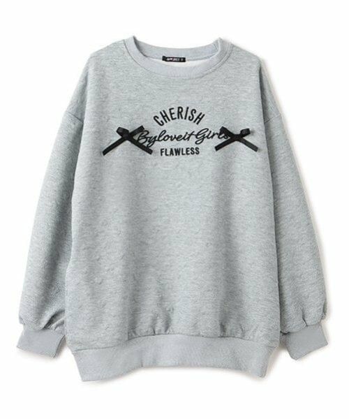 by LOVEiT / バイ ラビット スウェット | ロング丈プルオーバー | 詳細10