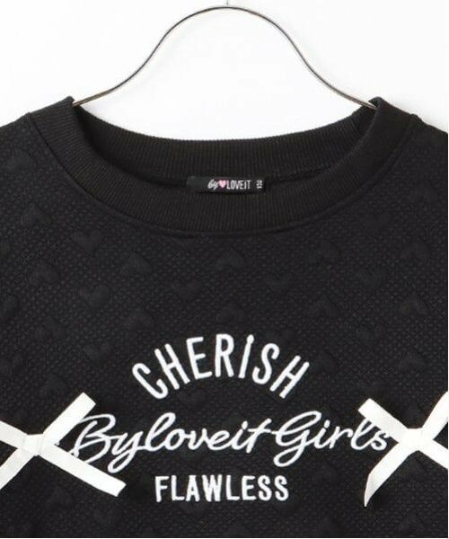 by LOVEiT / バイ ラビット スウェット | ロング丈プルオーバー | 詳細2