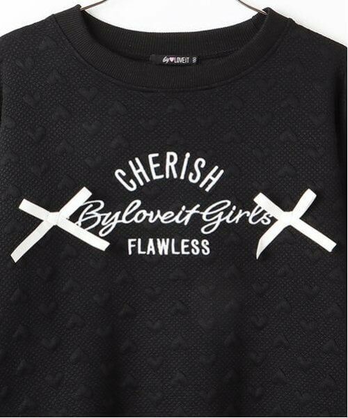 by LOVEiT / バイ ラビット スウェット | ロング丈プルオーバー | 詳細3