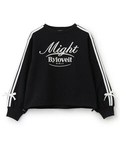 by LOVEiT / バイ ラビット スウェット | 裾ドローコードキルト風プルオーバー