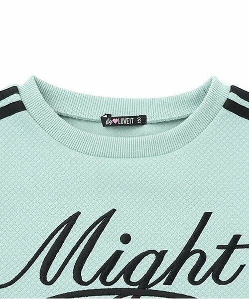 by LOVEiT / バイ ラビット スウェット | 裾ドローコードキルト風プルオーバー | 詳細2