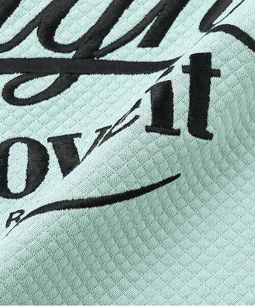 by LOVEiT / バイ ラビット スウェット | 裾ドローコードキルト風プルオーバー | 詳細8