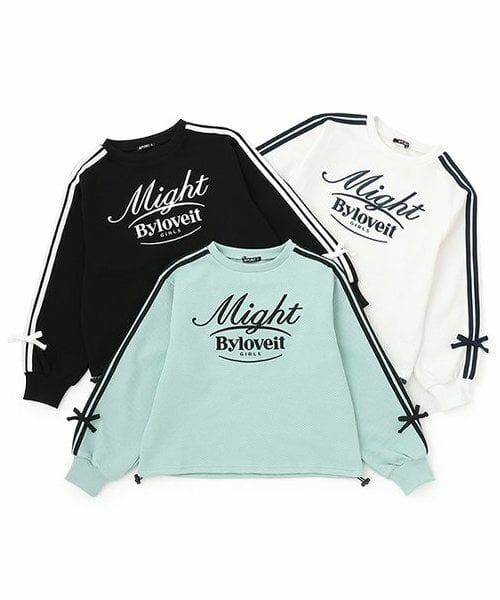 by LOVEiT / バイ ラビット スウェット | 裾ドローコードキルト風プルオーバー | 詳細9